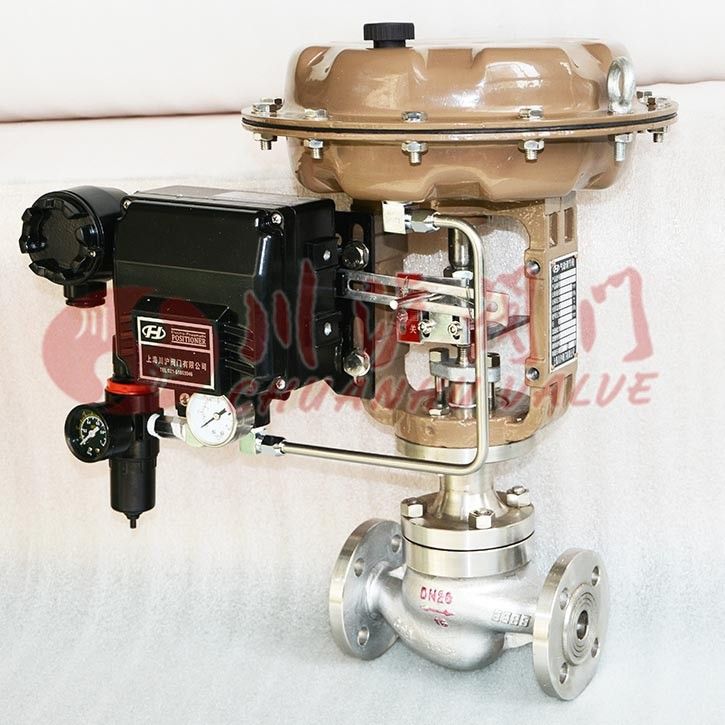 氣動調節(jié)閥實物圖